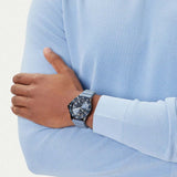 Buy Shop Emporio Armani Sea Explorer Divers Blue Dial Blue Silicone Strap Watch for Men - AR11685 USA Online