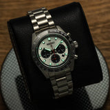 Buy Shop Seiko Prospex Speedtimer Solar Chronograph Silver Dial Silver Steel Strap Watch for Men - SSC911 USA Online