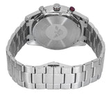 Buy Shop Emporio Armani Racer Chronograph White Dial Silver Steel Strap Watch for Men - AR11645 USA Online