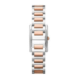 Buy Shop Emporio Armani Genni Mother of Pearl Dial Two Tone Steel Strap Watch for Women - AR11626 USA Online