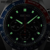 Buy Shop Seiko Prospex Speedtimer Solar Chronograph Blue Dial Silver Steel Strap Watch for Men - SSC913 USA Online