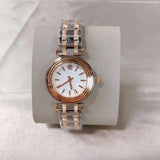 Buy Shop Tory Burch Classic T White Dial Two Tone Steel Strap Watch for Women - TBW9011 USA Online