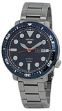 Buy Shop Seiko 5 Sports Automatic Blue Dial Silver Steel Strap Watch for Men - SRPC63J1 USA Online