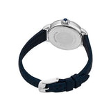 Buy Shop Emporio Armani Mia Moonphase Blue Dial Blue Leather Strap Watch for Women - AR11629 USA Online