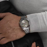 Buy Shop Seiko 5 Sports SNXS Series Automatic Beige Dial Silver Steel Strap Watch for Men - SRPK91K1 USA Online