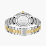 Buy Shop Hugo Boss Runner Chronograph Grey Dial Two Tone Steel Strap Watch for Men - 1514144 USA Online