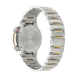 Buy Shop Versace Greca Logo Diver Quartz Green Dial Two Tone Steel Strap Watch for Men - VE8G00524 USA Online