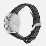 Buy Shop Seiko Prospex Speedtimer Solar Chronograph Ivory Dial Black Leather Strap Watch for Men - SSC943 USA Online