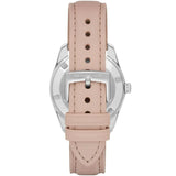 Buy Shop Emporio Armani Tazio Mother of Pearl Dial Pink Leather Strap Watch for Women - AR6133 USA Online