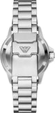 Buy Shop Emporio Armani Sea Explorer Green Dial Silver Steel Strap Watch for Men - AR60080 USA Online