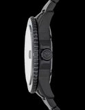 Buy Shop Emporio Armani World Explorer Black Dial Black Steel Strap Watch for Men - AR11398 USA Online