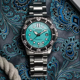 Buy Shop Citizen Mechanical Automatic Turquoise Dial Silver Steel Strap Watch for Men - NJ0170-83X USA Online