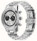 Buy Shop Emporio Armani Racer Chronograph Silver Dial Silver Steel Strap Watch for Men - AR11636 USA Online