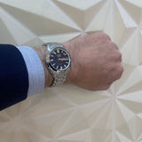 Buy Shop Seiko 5 Sports SNXS Automatic Blue Dial Silver Steel Strap Watch for Men - SRPK87K1 USA Online