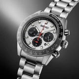 Buy Shop Seiko Prospex Speedtimer Solar Chronograph Silver Dial Silver Steel Strap Watch for Men - SSC911 USA Online
