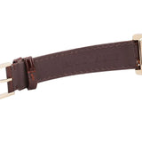 Buy Shop Emporio Armani Gino White Dial Brown Leather Strap Watch for Men - AR11665 USA Online