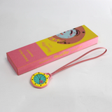 Swatch x AP Royal Pop Blue Dial Pink Leather lanyard Watch for Women - Otg Roz