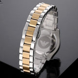 Buy Shop Emporio Armani Federica Mother of Pearl Dial Two Tone Steel Strap Watch for Women - AR11559 USA Online