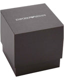 Buy Shop Emporio Armani Mia Moonphase Blue Dial Blue Leather Strap Watch for Women - AR11629 USA Online