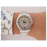 Buy Shop Versace Hellenyium Quartz Silver Dial Silver Steel Strap Watch for Women - VE2S00322 USA Online