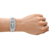 Buy Shop Emporio Armani Gino Mother of Pearl Dial Silver Steel Strap Watch for Men - AR11664 USA Online