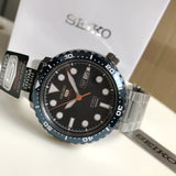 Buy Shop Seiko 5 Sports Automatic Blue Dial Silver Steel Strap Watch for Men - SRPC63J1 USA Online