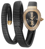 Buy Shop Just Cavalli Doppio Black Dial Black Steel Strap Watch for Women - JC1L163M0045 USA Online