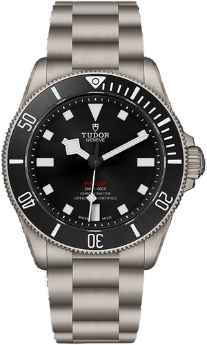 Buy Shop Tudor Pelagos Black Dial Grey Steel Strap Watch for Men - M25407N-0001 USA Online