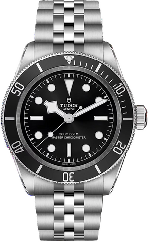 Buy Shop Tudor Black Bay Black Dial Silver Steel Strap Watch for Men - M7941A1A0NU-0003 USA Online