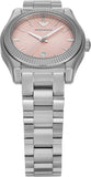 Buy Shop Emporio Armani Federica Pink Dial Silver Steel Strap Watch for Women - AR11658 USA Online