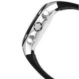 Buy Shop Hugo Boss Runner Chronograph Black Dial Black Silicone Strap Watch for Men - 1514141 USA Online