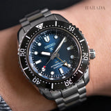 Buy Shop Seiko Prospex Diver Scuba Automatic Blue Dial Silver Steel Strap Watch for Men - SBEJ021 USA Online