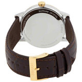 Buy Shop Tissot Classic Dream Ivory Dial Brown Leather Strap Watch for Men - T129.410.26.263.00 USA Online