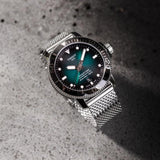 Buy Shop Tissot Seastar 1000 Powermatic 80 Automatic Green Dial Silver Mesh Strap Watch for Men - T120.407.11.091.00 USA Online