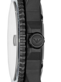 Buy Shop Emporio Armani World Explorer Black Dial Black Steel Strap Watch for Men - AR11398 USA Online