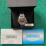 Buy Shop Seiko 5 Sports Automatic Black Dial Silver Steel Strap Watch for Men - SRPC61J1 USA Online