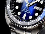 Buy Shop Seiko Prospex Deep Blue Batman Turtle Diver's Automatic Blue Dial Silver Steel Strap Watch for Men - SRPC25J1 USA Online