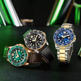 Buy Shop Citizen Mechanical Automatic Blue Dial Two Tone Steel Strap Watch for Men - NJ0174-82L USA Online