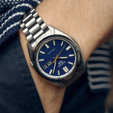 Buy Shop Seiko 5 Sports SNXS Automatic Blue Dial Silver Steel Strap Watch for Men - SRPK87K1 USA Online