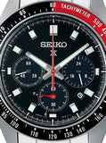 Buy Shop Seiko Prospex Speedtimer Solar Chronograph Black Dial Silver Steel Strap Watch for Men - SSC915 USA Online