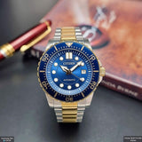 Buy Shop Citizen Mechanical Automatic Blue Dial Two Tone Steel Strap Watch for Men - NJ0174-82L USA Online