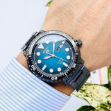 Buy Shop Seiko 5 Sports Automatic Turquoise Dial Grey Steel Strap Watch for Men - SRPC65J1 USA Online