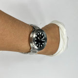 Buy Shop Seiko 5 Sports Automatic Black Dial Silver Steel Strap Watch for Men - SRPC61J1 USA Online