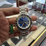 Buy Shop Seiko Speedtimer Solar US Special Edition Blue Dial Silver Steel Strap Watch for Men - SSC931 USA Online