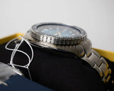 Seiko Prospex US Special Edition Automatic Blue Dial Silver Steel Strap Watch for Men - SRPH59