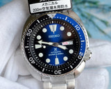 Buy Shop Seiko Prospex Deep Blue Batman Turtle Diver's Automatic Blue Dial Silver Steel Strap Watch for Men - SRPC25J1 USA Online