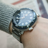 Buy Shop Seiko 5 Sports Automatic Blue Dial Silver Steel Strap Watch for Men - SRPC63J1 USA Online