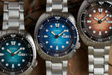 Buy Shop Seiko Prospex US Special Edition King Turtle Automatic Brown Dial Silver Steel Strap Watch for Men - SRPH55 USA Online