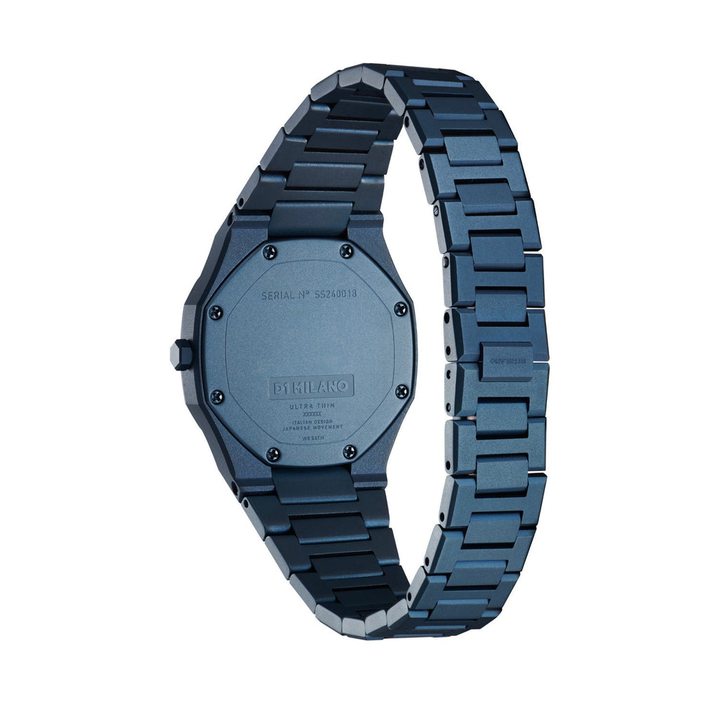 Buy Shop D1 Milano Ultra Thin Blue Dial Blue Steel Strap Watch for Women - D1-UTBL33 USA Online