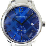 Buy Shop Burberry Classic Blue Dial Silver Steel Strap Watch for Men - BU10007 USA Online